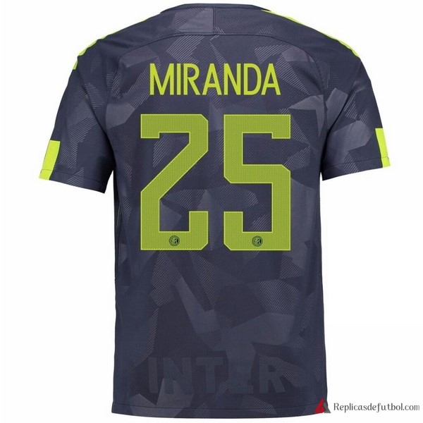 Camiseta Inter Tercera equipación Miranda 2017-2018